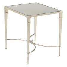 Hammary Mallory Rectangular End Table In 2020 End Tables Mirrored Coffee Tables Side Table