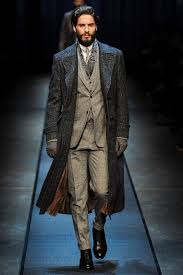 The influence of victorian fashion on modern day clothing. See The Collection Canali Fall 2013 Gq