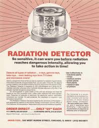 Radiation detector buyers ☆ find radiation detector buying leads from radiation detector global buyers at ec21 ☆ choose radiation detector global buyers, importers, wholesalers and distributors cert' food. Nu Klear Fallout Detector Late 1950s Early 1960s