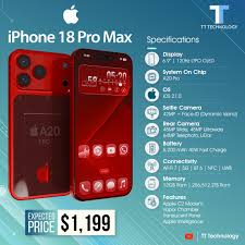 iPhone 18 Pro Max Specs & Pricing 🔥 #iphone18promax #iphone18pro #iphone18  #apple #iphone