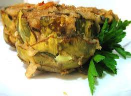 Carciofi Ripieni Ammuddicati Alla Siciliana Ricetta Carciofi Ripieni Carciofi Ricette