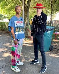 See more of msftsrep on facebook. Spotted Jaden Smith With Harry Hudson In Msftsrep New Balance Pause Online Men S Fashion Street Style Fashion News Streetwear