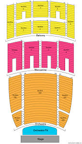 Robinson Performance Hall Seating Chart Best Picture Of