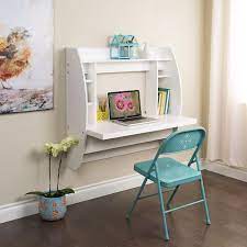 Don't forget to consider hutches, bookshelves, and file cabinets for extra storage. Prepac Floating Desk With Storage White Staples Ca