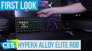 Hyperx ngenuity gives you as much control as you want. Hyperx Alloy Elite Rgb Keyboard Pulsefire Surge Mouse Englisch Ces2018 Youtube