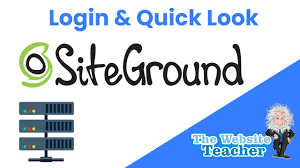 How to Login to SiteGround & Dashboard Overview - YouTube