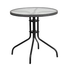 Meadowland Glass Dining Table In 2020 Bistro Table Outdoor Glass Round Dining Table Tempered Glass Table Top