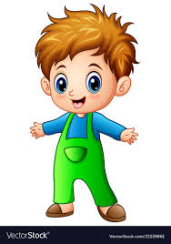 Cute Little Boy Cartoon Vector Image On Vectorstock Boy Cartoon Drawing Boy Cartoon Characters Little Boy Drawing