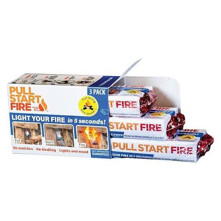 PULL START FIRE Wax Firestarter (3-Pack) 77303 at Lowes.com