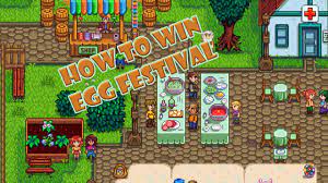 Try this route, you can win the egg hunt festival. Stardew Valley How To Win Egg Festival Youtube