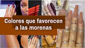 Diseño de uñas piel morena / éste tipo de diseño se caracteriza por estar constituido en su. 12 Colores De Unas Ideales Para Morenas Nail Color For Brunettes A Cor De Unha Para Morenas Youtube