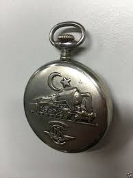 Orologio Ferrovie Turche Slim Turkish Railways Incabloc Perseo Rare Vintage