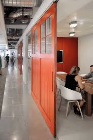 Saw This Pin By Dan I Like These Doors A Lot They Remind Me Of Many Buildings I Ve Seen As I Ve Driven Office Interior Design Office Design Workplace Design