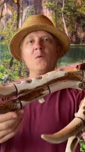 Double harmony flute made from wild shed elk antler! It's lighter than it  looks. And also collapsable. Available for custom order. Rootflute.com in  bio. #soundhealing #soundjourney #healingmusic #droneflute #flutemusic  #432hz #crystalbowl #soundbath