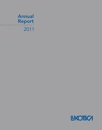 We did not find results for: Luxottica Annual Review 2011 Luxottica Group