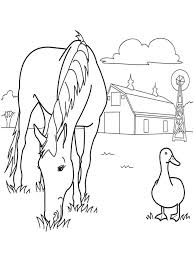 Coloring Rocks Farm Animal Coloring Pages Farm Coloring Pages Horse Coloring Pages