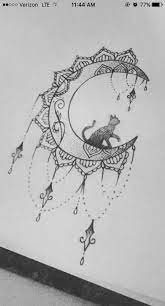 Drawing Moon Doodle Tattoo Ideas 21 Ideas Doodle Tattoo Moon Tattoo Cat Tattoo Designs