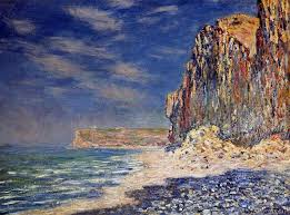Claude Monet Cliff Near Fecamp Claude Monet Claude Monet Paintings Monet Art