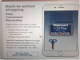 Open your walmart app, select services > walmart pay > set up walmart pay. Discover Cardholders Free 10 For Using Walmart Pay Targeted Doctor Of Credit