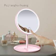 These mirrors only produce only small. Led Makeup Mirror Led Light Mirror Make Up Mirrors With Lights Standing Mirror Touch Screen Cosmetic Shopee Philippines