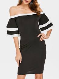 Off Shoulder Bodycon Dress Mini Dress Party Cheap Dresses Casual Casual Dresses