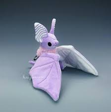 Only 2 available and it's in 4 people's carts. Pastel Goth Cotton Candy Bat Plush By Kaijumama On Deviantart Bat Plush Sewing Stuffed Animals Candy Goth