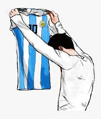 Baby dressed in a #10 messi onesie of the flag of argentina football team. Leo Messi Argentina Football Goal Jersey Like Messi Sticker Argentina Free Transparent Clipart Clipartkey