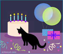 Happy birthday song 116167 gifs. Cartoon Happy Birthday Cats Funny