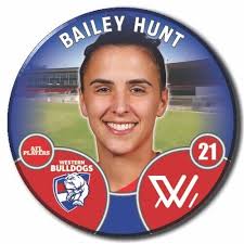 2022 AFLW Western Bulldogs Player Badge