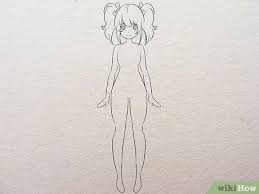 How To Draw An Anime Body With Pictures Wikihow Aug 7 2020 explore aquaqt314 s board anime body bases followed by 342 people on pinterest. how to draw an anime body with