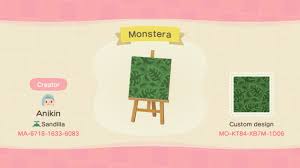 Sandilla Mementos On Twitter I Absolutely Love The Monstera Pattern I Made Acnhdesign Acnhpattern In 2020 New Animal Crossing Animal Crossing Game Animal Crossing