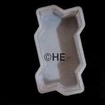 Plastic Interlocking Mold, Size: 60mm.80mm.100mm, Capacity: 20kg