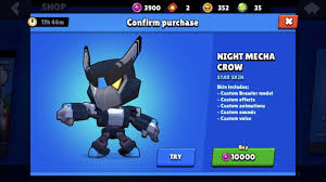 Crow is a legendary brawler who has a crow like appearance, he is powerful medic brawler, just don't judge by his appearance. Night Mecha Crow Brawl Stars Gameplay Training Camp Youtube