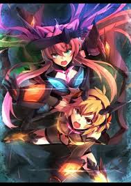 Senki Zesshou Symphogear Hibiki And Maria Anime Senki Zesshō Symphogear Awesome Anime