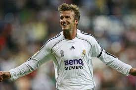 Me encanta esta alineacion ofensiva! David Beckham News Real Madrid Legend Michel Salgado Had To Babysit Manchester United Icon Steve Mcmanaman At The Santiago Bernabeu Goal Com