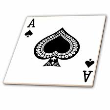 From wikimedia commons, the free media repository. 3drose Ace Of Spades Playing Card Black Spade Suit Gifts For Cards Game Players Of Poker Bridge Games Ceramic Tile 4 Inch Walmart Com Walmart Com