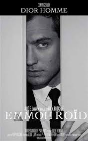 Dior Homme. Emmoh Roid.