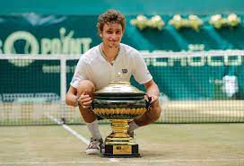 The frenchman also lifted trophies at the european open in antwerp and the asb classic in auckland, both atp 250 events, last year. Humbert Stuns Rublev To Claim Halle Title Reuters