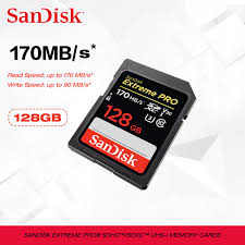 2.7 ~ 3.6v (max) and, because your pace doesn't let up after the shots are in, it delivers up to 170mb/s*(32gb read speed up to 95mb/s*) transfer speeds for a. Sandisk Extreme Pro Sd Card 128gb 64gb Sd 256gb U3 Memory Card 32gb Sd Max 170m S Uhs I Class10 Card Cartao De Memoria Memory Cards Aliexpress