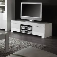 Lxhxp 125 x 50 x 45 cm. Meuble Tv Blanc Laque Design Kasalinea