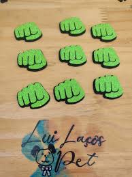 Adesivo Soco Hulk c/ 10 uni