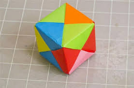 Modular Origami How To Make A Cube Octahedron