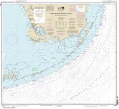 11450 Florida Keys Fowey Rocks To American Shoal Nautical Chart