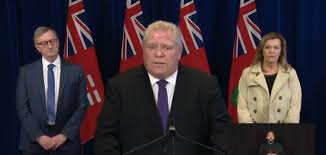 Douglas robert ford mpp (listen) (born november 20, 1964) is a canadian businessman and politician serving as the 26th and current premier of ontario since june 29, 2018. Premier Ford Announces Further Restrictions In Business Activity In Fight Against Covid 19 Huntsville Doppler