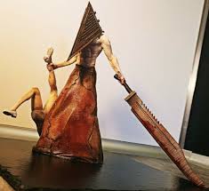 Pyramid Head Silent Hill 3d Printed Model Figurine In 2020 Pyramid Head 3d Printing Service Prints