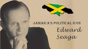 Jamaica's Political Leader, Edward Seaga.
