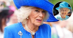 Queen Camilla Honors the Late Queen Elizabeth with a Symbolic Piece of  Jewelry at Royal Party