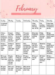 February Self Care Calendar Quotes Care Calendar Self Love Quotes February Quotes