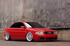 Audi S4 In Ispiri Csr3 Wheels Stance Low Photoshoped Red Audi Audi Cars Audi S4