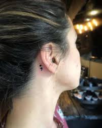 We have star tattoo behind ear ideas, designs, symbolism and we explain the meaning behind the tattoo. Semicolon Tattoos Meaning 77 Designs With History 2021